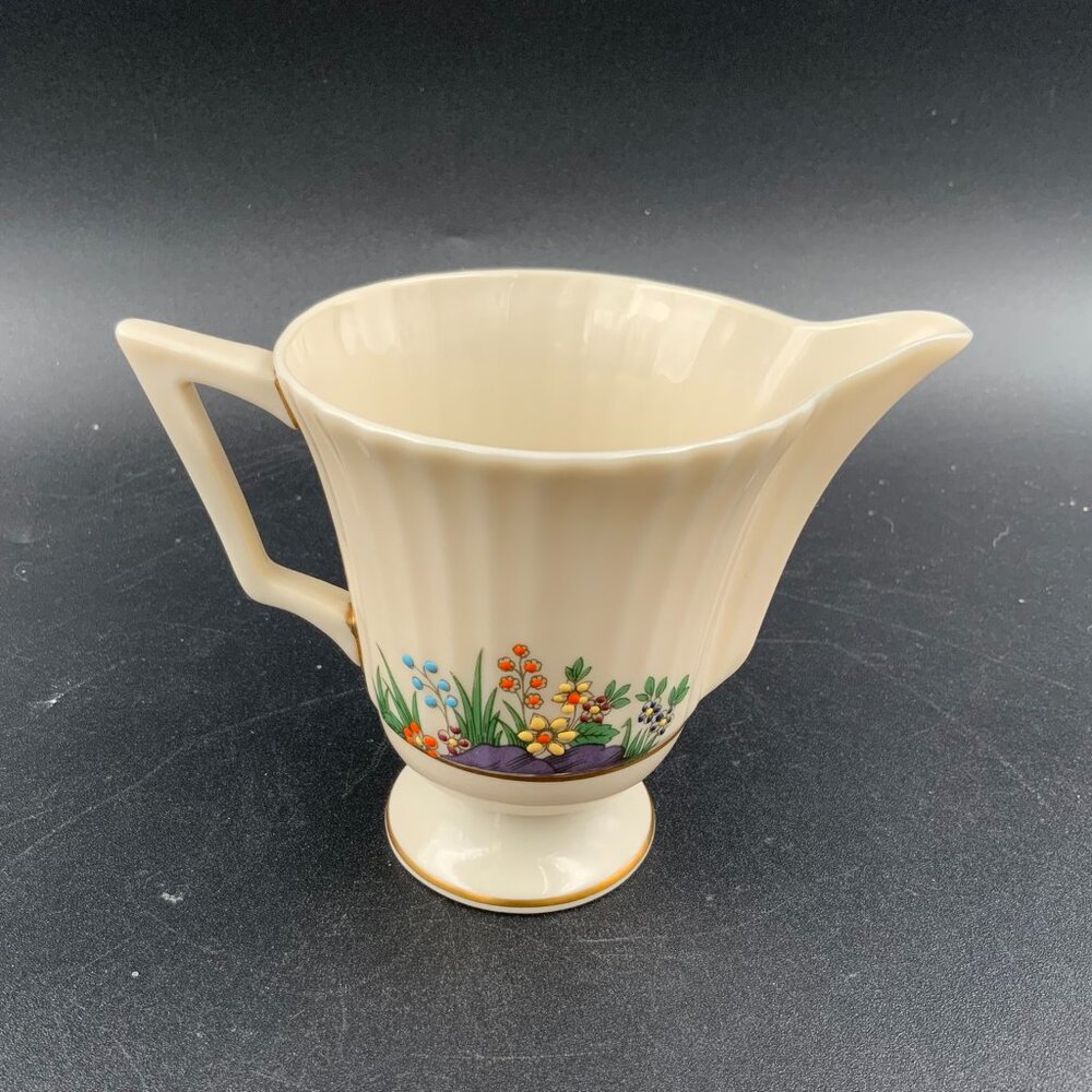 RARE FIND - Discontinued Lenox Rutledge Creamer Hand Painted USA